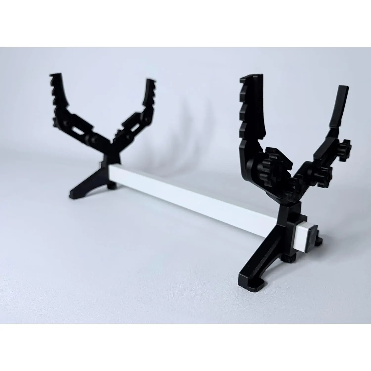 Fully Adjustable Model Ship Jig Stand Holder, V5 | For Hobby, Model Ship Assembly and Painting