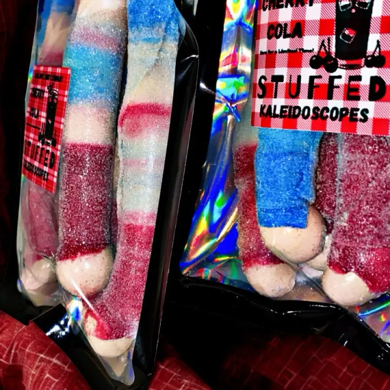 Cherry Cola STUFFED Kaleidoscopes 6Ct