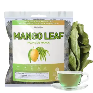 Herbalista - Mango Leaf Tea 5oz (141g) | Hojas de Mango Te 5 oz - 100% Natural & Aromatic Herbal Beverage - Makes 40+ Cups