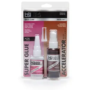 BSI-157H Maxi Cure/Insta-Set Combo Pack (3 oz. Combined),Clear