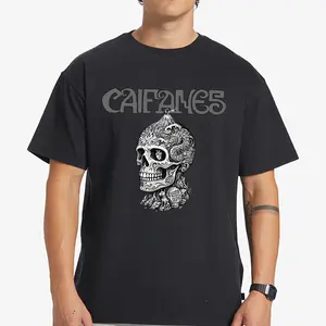 Caifanes Rock Band Tattoo Skull Graphic - Mexican Rock Legend Volcano Art T Shirt Sweatshirt Hoodie Unisex Casual Streetwear Trendy Top for Men for Women