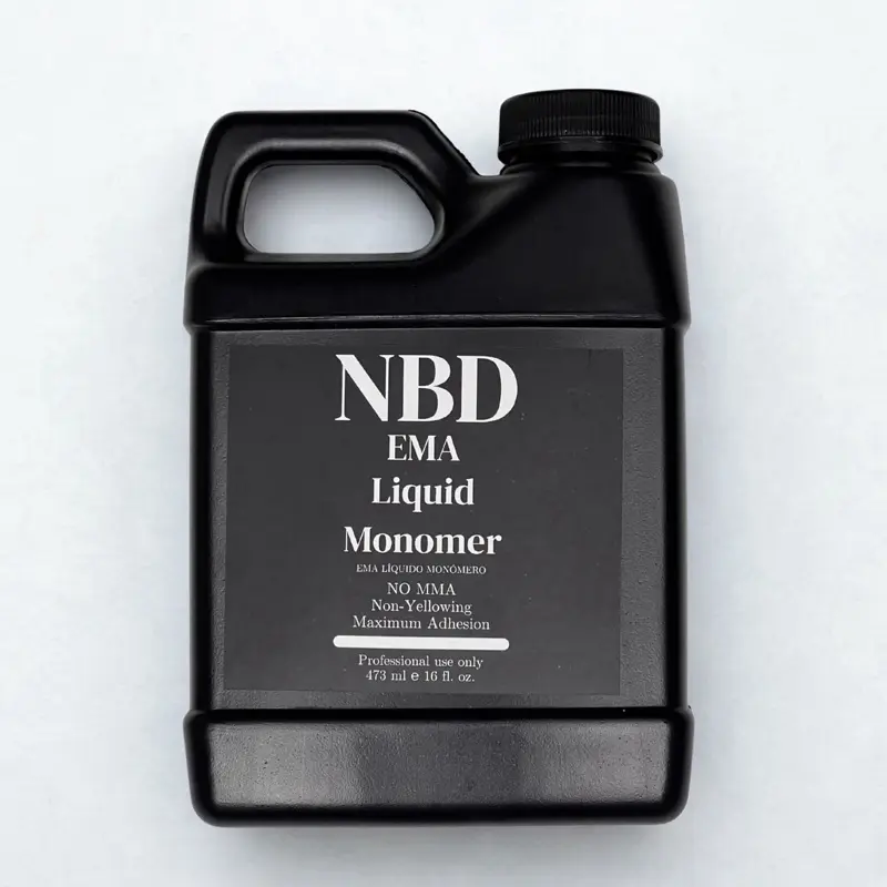 16 oz NBD Professional EMA Acrylic Nail Monomer/Liquid- Low Odor, 16 oz