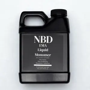 16 oz NBD Professional EMA Acrylic Nail Monomer/Liquid- Low Odor, 16 oz