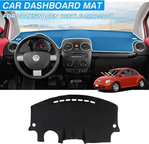 KUST Dash Cover for Volkswagen Beetle 1998-2010 Accessories Dashboard Cover Mat Non-Slip Pad Carpet Sunshield Protector