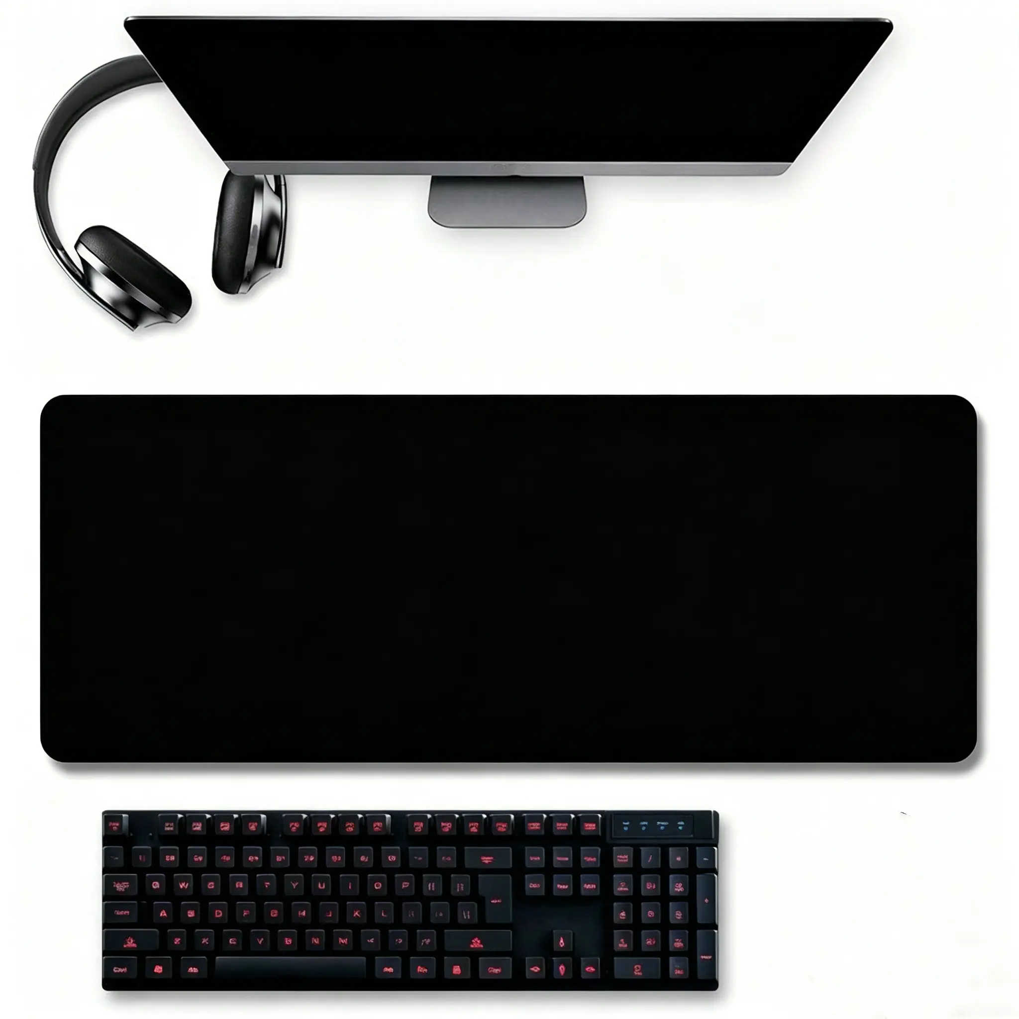 Multifunctional Desk Mat, Non-Slip Mouse Pad, Keyboard, Ideal for Home & Office Use, Size 70x30 Cm, Durable Surface Protection, Desk Accessory, Office Desktop Accessories