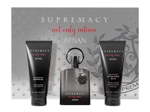 Afnan Supremacy Not Only Intense Gift Set for Men – EDP 100ml + Shower Gel 150ml + Deo Stick 75ml