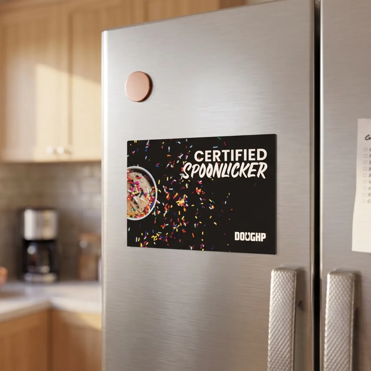 "Certified Spoonlicker" Fridge Magnet