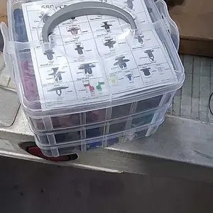 HE26 925&725&240&100 PCS Car Clip Retainer Clips Rivets Fasteners Kit with 1 Fastener Removers Door Trim Panel Clips Fender Clips & Rivet Remover Push Pin Set