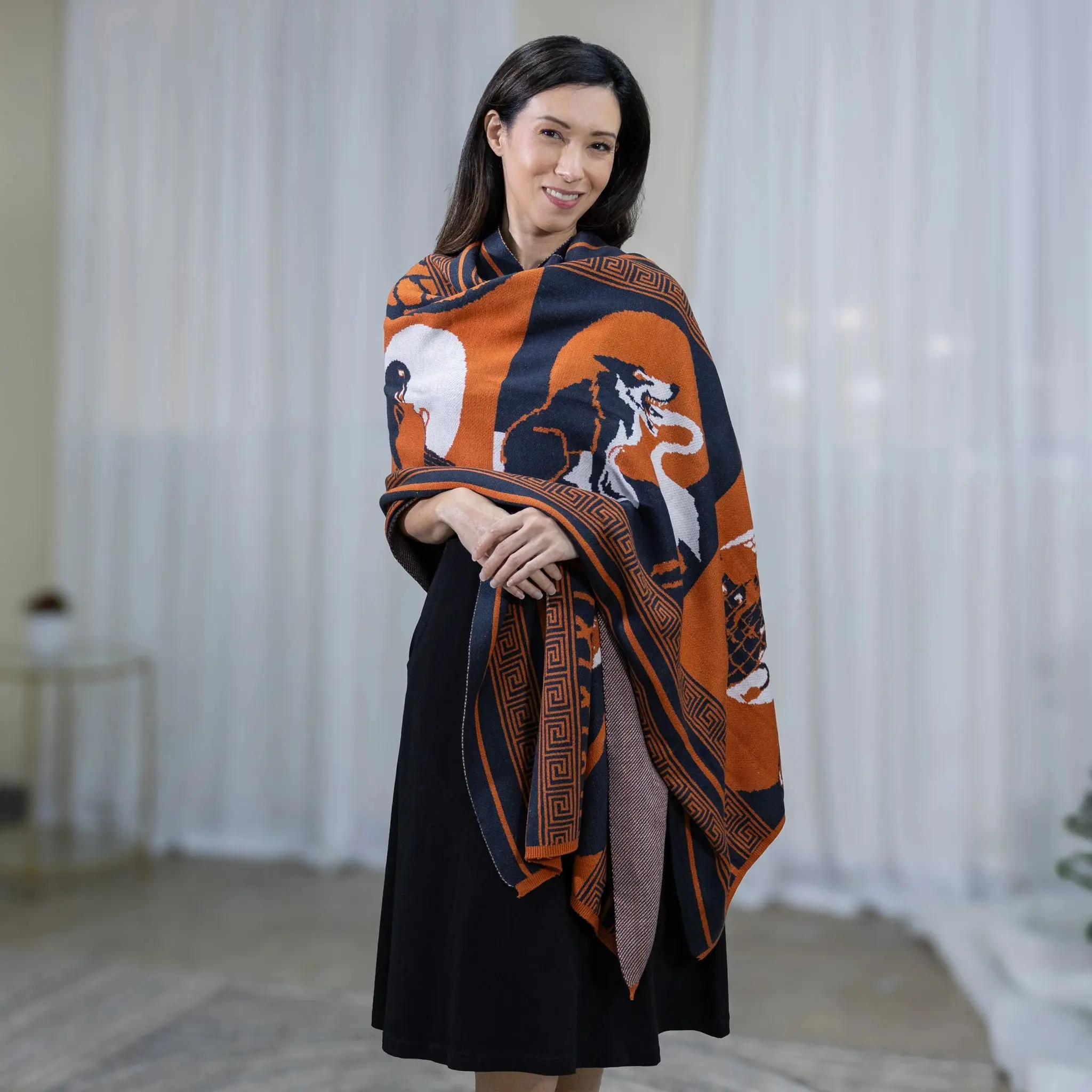 Aesop's Fables Shawl