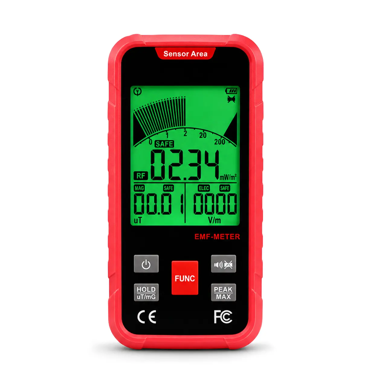 ILEM-528 EMF Detector Multi Testers - 3-in-1 RF, Electric, and Magnetic Field Radiation Measuring Tool