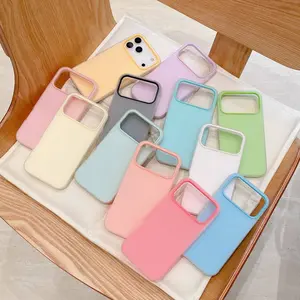 The interlayer of the 2-in-1 frosted phone case can hold photos Cover for iphone 17 pro max 16 Plus 15 14 13 12 11 PlusFashion Trendy Anti-Stain Durable Lightweight Protection Shockproof Matte Texture Elegant Luxury Gift High-Quality New Product