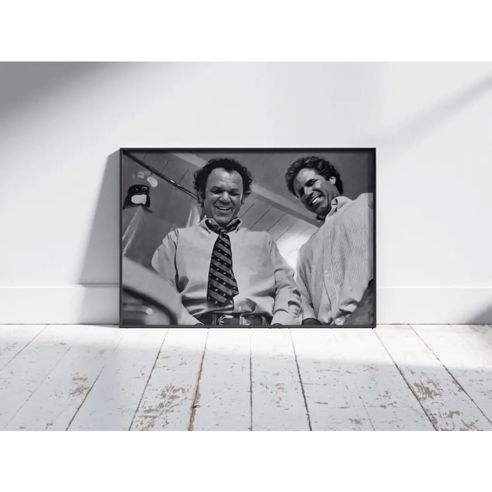 Funny Bathroom Print, Step Brothers Movie toilet scene - Bathroom humor Print, Premium Quality Print, Movie Poster Wall Art Decor Unframed Painting Shabby Chic Design Decoration