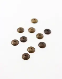 Classic Bead Cap, 7mm, (10pcs)