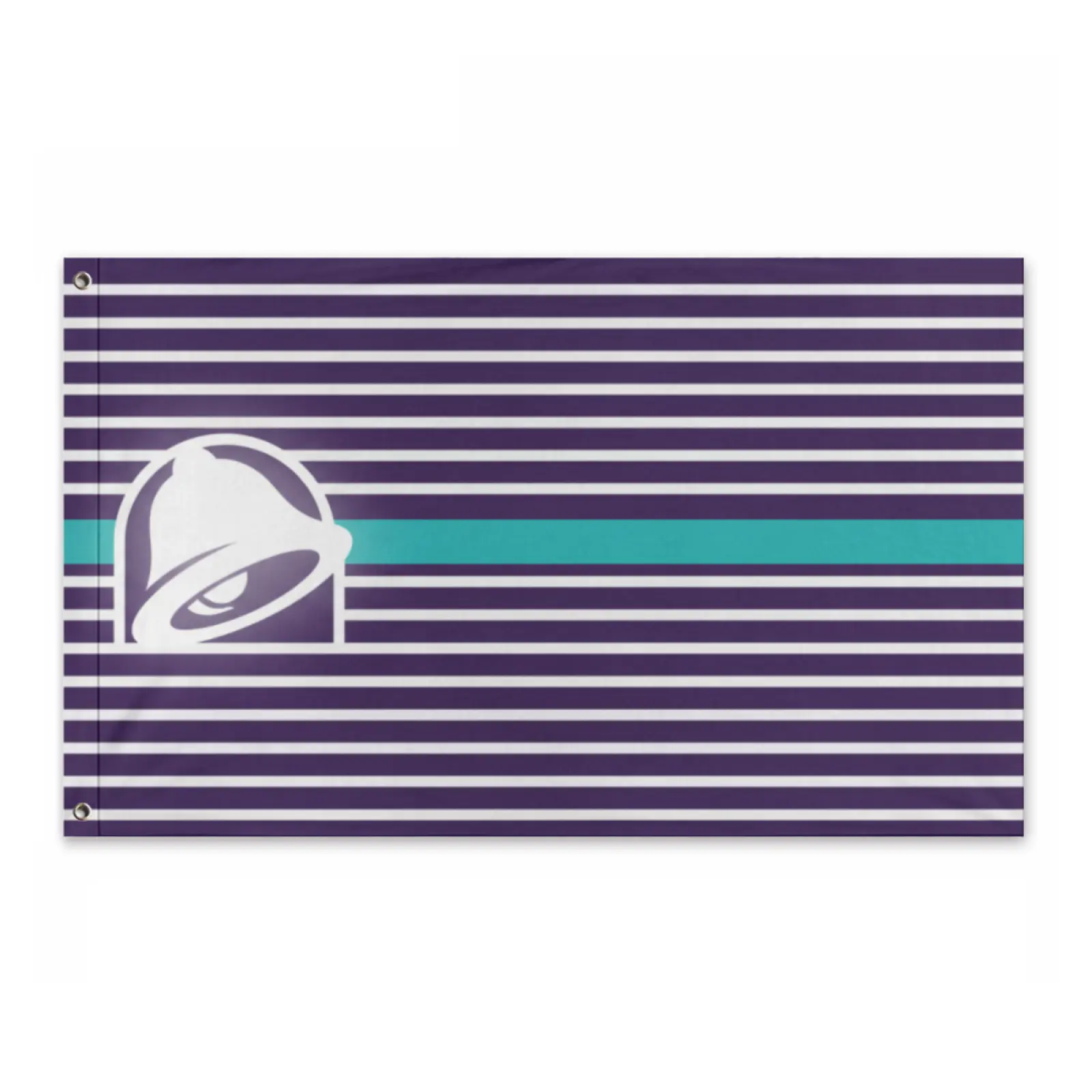 3X5 Outdoor Taco Bell Flag, Polyester Banner Flag, Durable, Machine Washable, Suitable For College And Home Garden Decor Indoor Outdoor, Garden Flag House Flag Banner Decoration Courtyard Porch Lawn 90Cm*150Cm