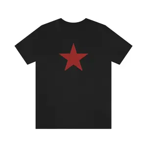 Retro Y2K Red Star T-shirt | Grunge Streetwear | Cute Pretty Tee | 2000s 90s | Unisex - Men & Women's Tee Crewneck Shortsleeve