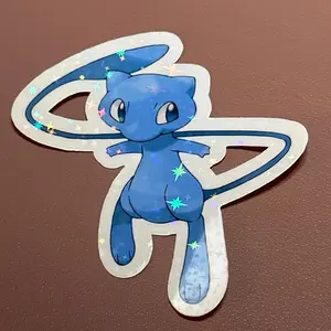 Shiny Mew Sticker