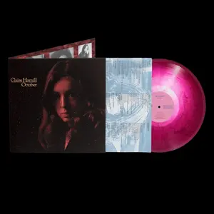 Claire Hamill - October - Pink Marbled  [VINYL RECORD - LP] Colored Vinyl, Gatefold LP Jacket, Pink, Rmst