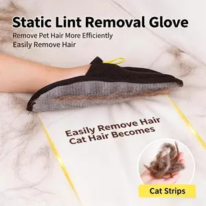 Double Sided Pet Hair Remover for Cats and Dogs | Reusable Fur Cleaning Glove for Sofa Clothes and Bedding