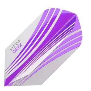 V-100 Flights Oryx Slim Purple/White Dart Flights