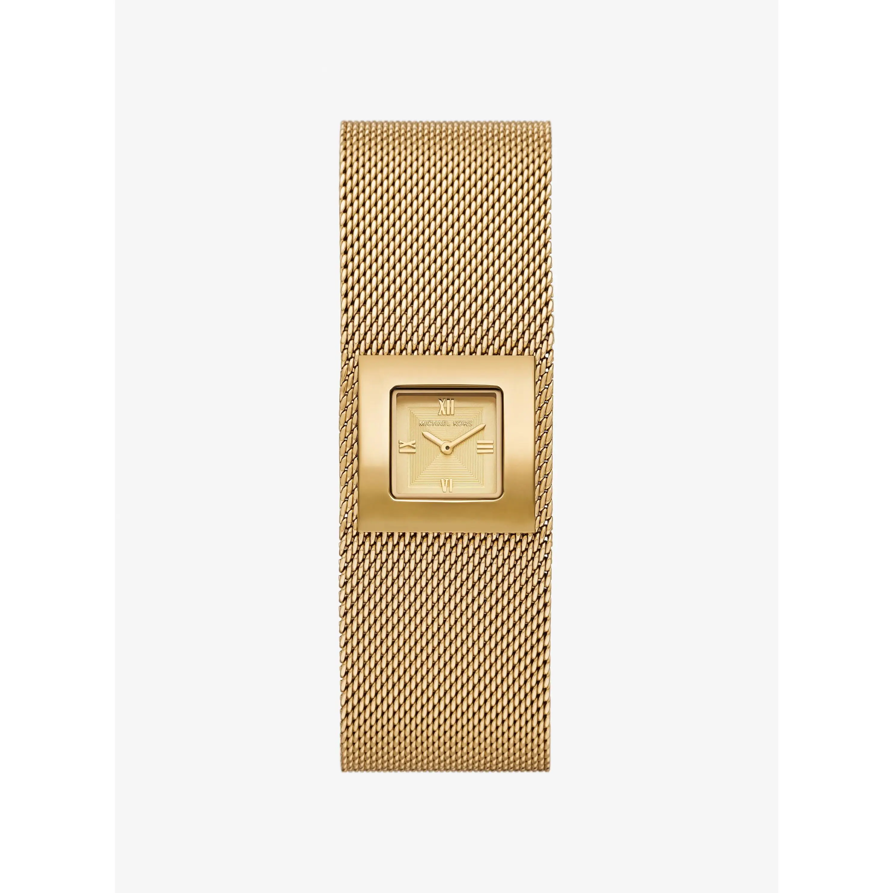 Petite Georgie Gold-Tone Mesh Watch