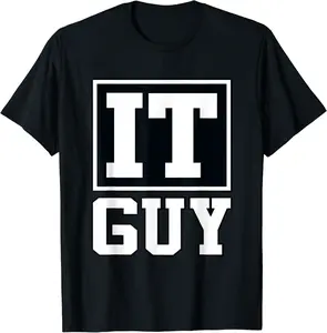 IT Guy Computer Tech Software Programmer Geek Graphic T-Shirt - Brayanner Shop 50B09KXSVZK9