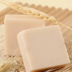 2 pack of BYOUDIVA Rice Glow Soap Brightening Smoothing Hydrating Skin Bar for Even Skin Tone & Soft Glow Natural Ingredients