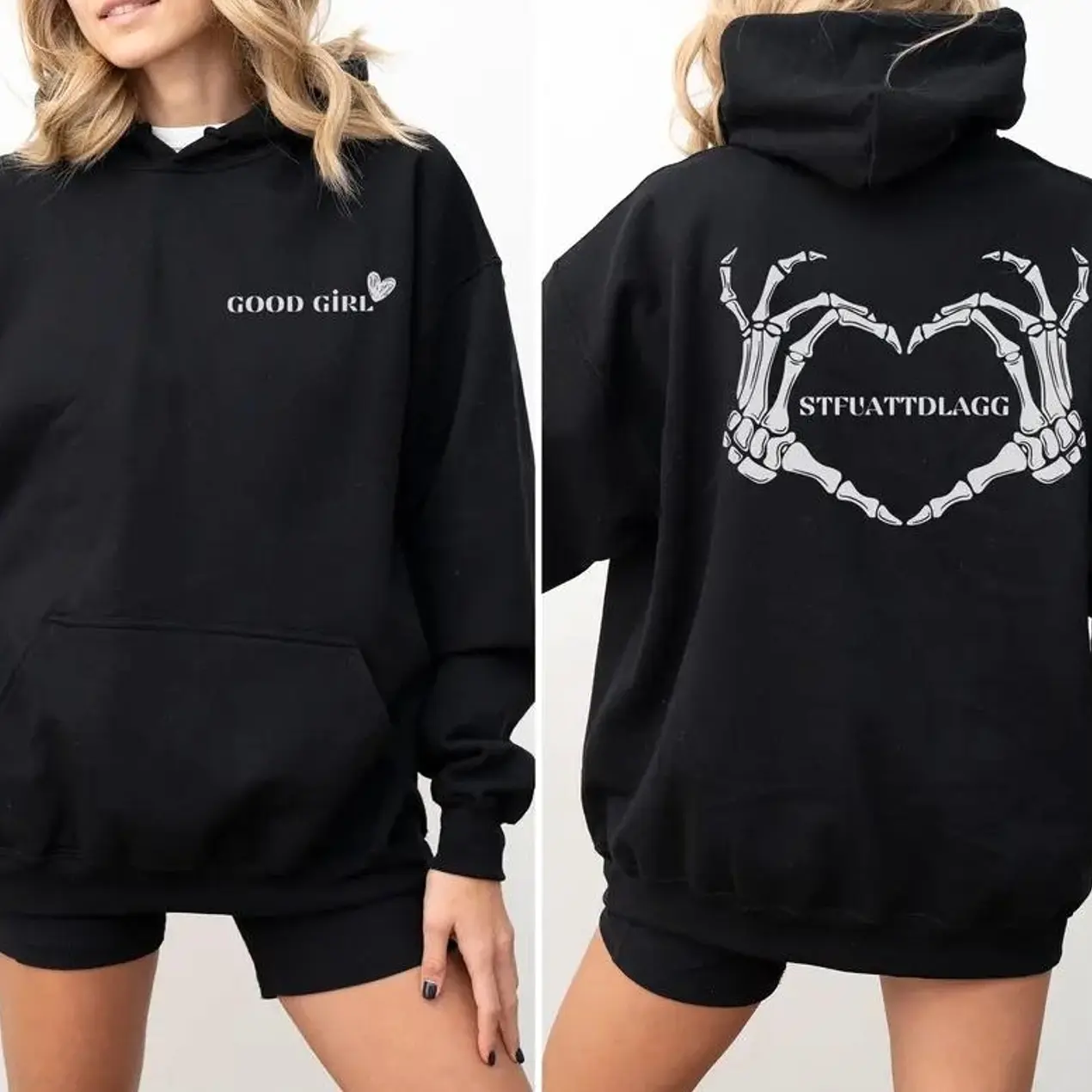 Good Girl Sweatshirt, Dark Romance Shirt, Morally Grey Readers Tee, Pitch Black, Booktok Merch, Dark Romance Reader Shirt TR