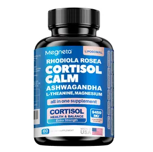 KSM-66 ASHWAGANDHA 4500MG | Cortisol Balance & Energy & Sleep & Mood | 16 IN 1 Megneta Cortisol Supplement KSM-66 ASHWAGANDHA 4500MG | Cortisol Balance & Energy & Sleep & Mood | 16 IN 1 Megneta Cortisol Supplement