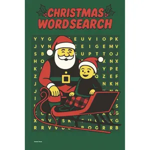 CHRISTMAS WORD SEARCH: 50 Festive Puzzles to Celebrate the Holiday Season (Reeder Road Puzzles) Paperback – October 12, 2025