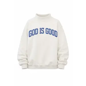 'Jesus & God is Good'  Reversible Mock Neck