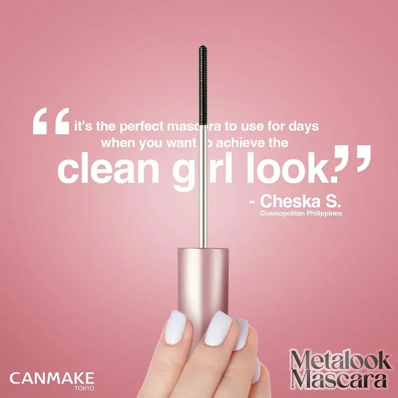 CANMAKE Metalook Mascara The comb’s ultra-fine 2.5 mm diameter Makeup Cosmetic