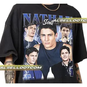 Nathan Scott Vintage Shirt, one tree hill shirt, Scott 23 shirt, gift for fan