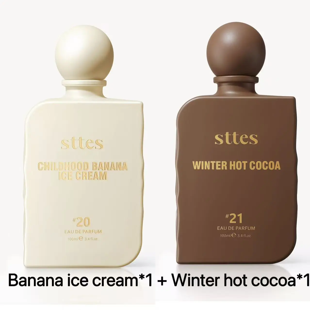 Banana ice cream*1 + Winter hot cocoa*1