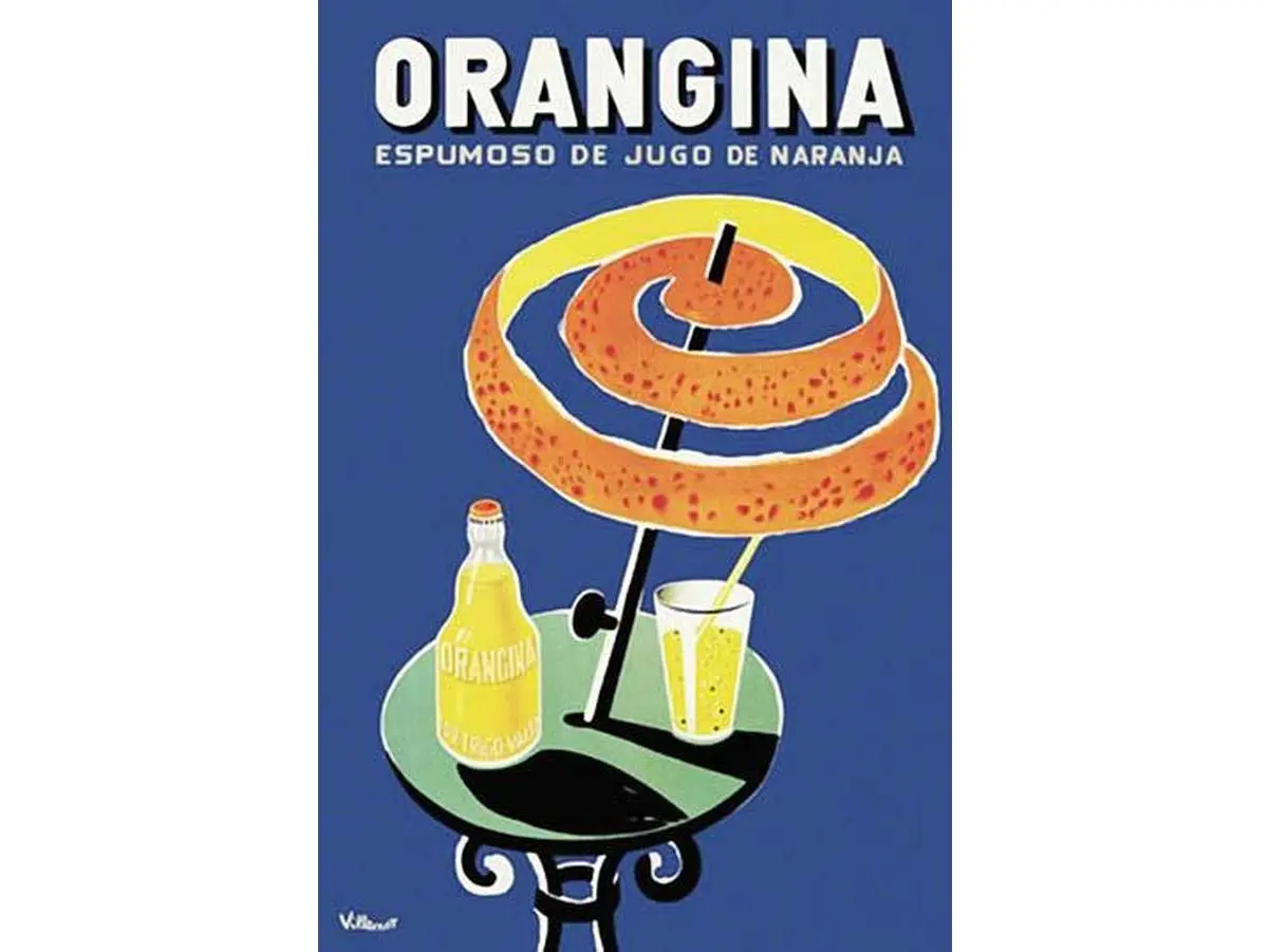 Hot Stuff 2102-16x20-VA Orangina Poster