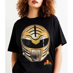 White Ranger T-Shirt, Retro Power Rangers Shirt, Mighty Morphin Power Rangers Tee, 90s Retro Graphic Shirt, Vintage Style Gift for Him