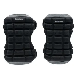Bucket Boss Bb1 Baseball Knee Pad, Foam Pad, 2-Strap, Hook And Loop Closure