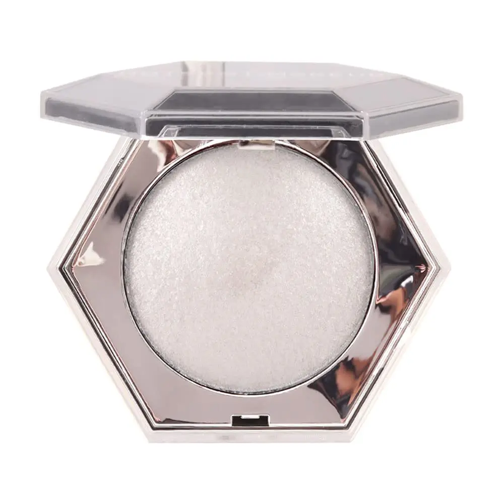 White Shimmer Glitter Highlighter Highlight Makeup Contour Powder, Face Highlighter, Highlighter+ Makeup