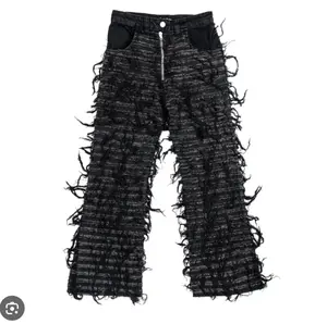 Eric Creer Striped Jeans Black