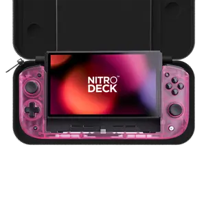 Nitro Deck with Carry Case For Switch & OLED Switch - Professional Switch Controller - No Stick Drift - Enhanced Comfort - Low Latency & more!
