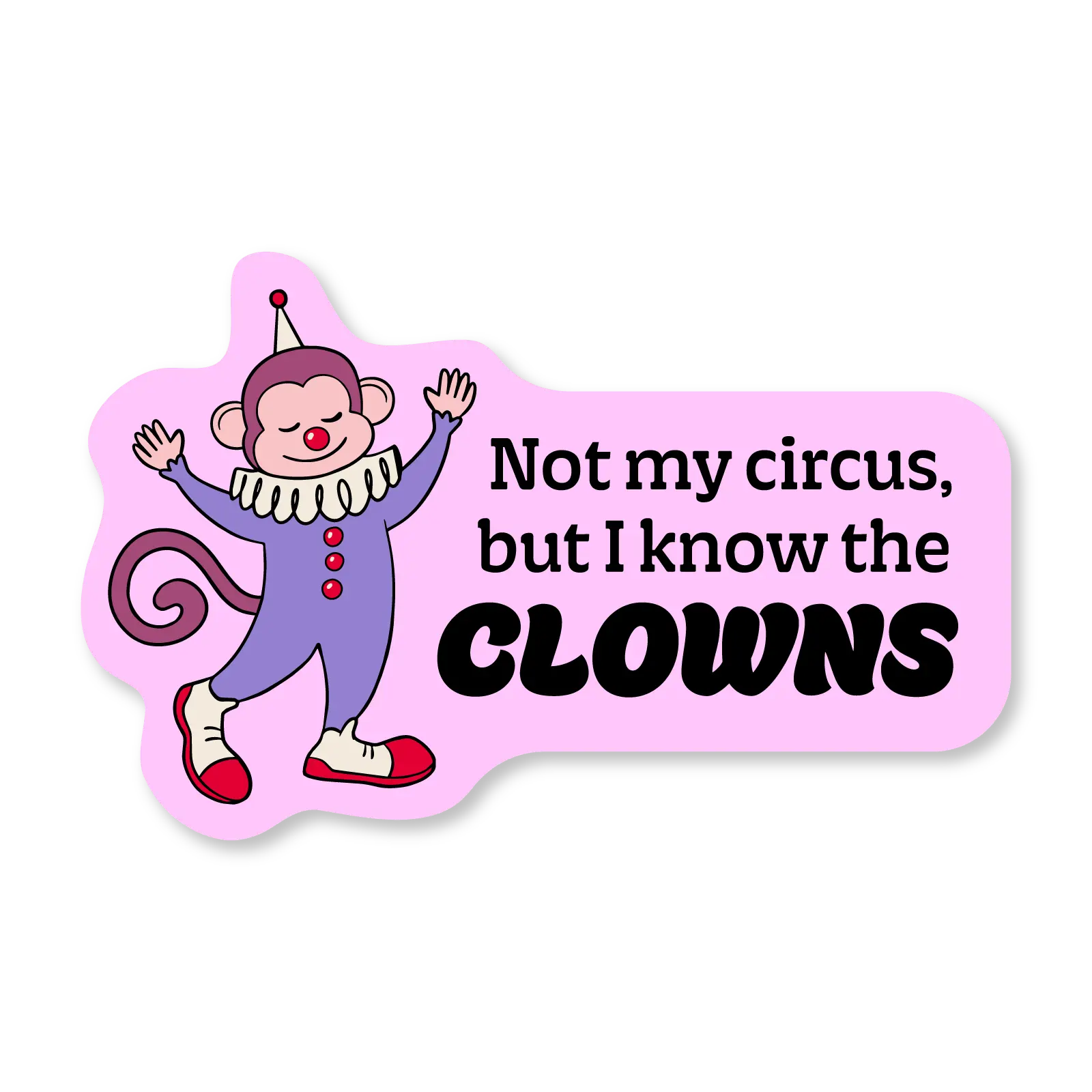 Clowns Sticker