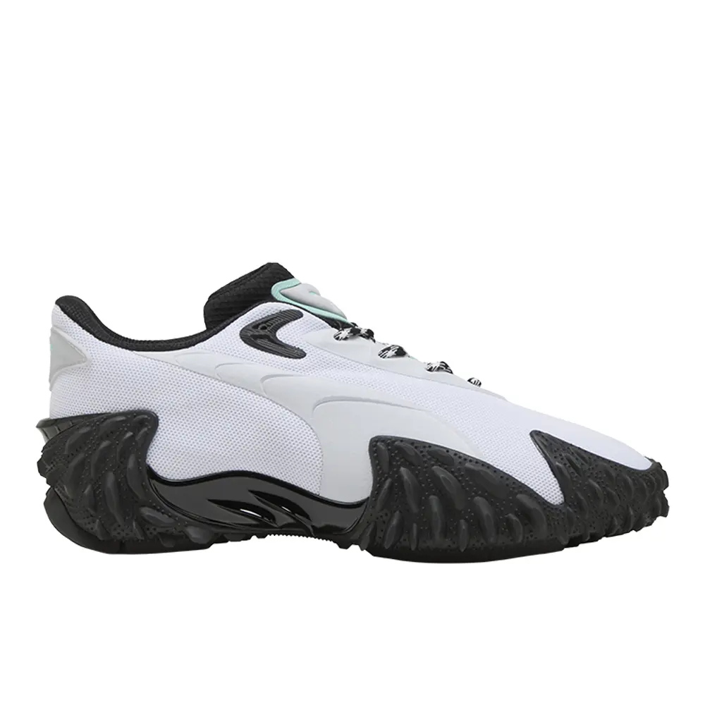 PUMA Mens Mostro X Dots Lace Up Sneakers Shoes Casual - White