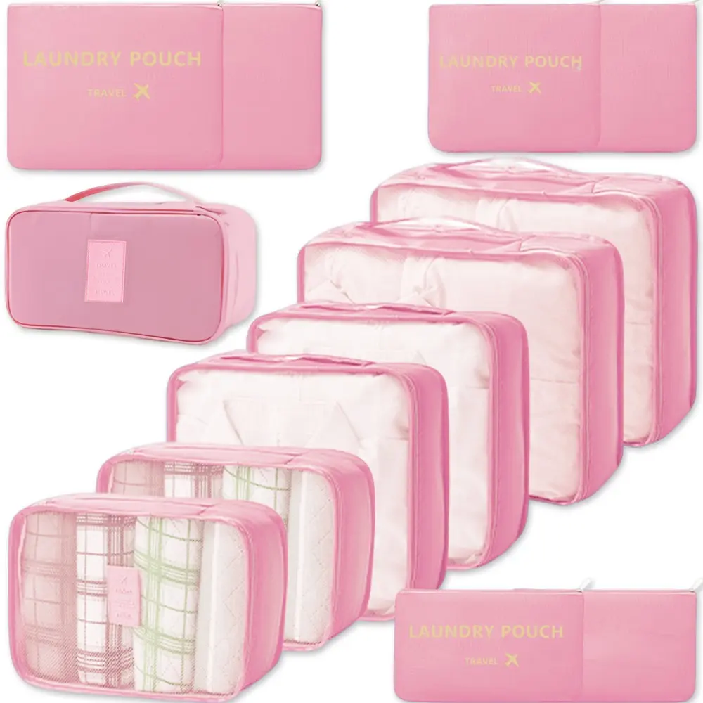 8pcs/13pcs Packing Cubes for Suitcases, Travel Luggage Organizers, Travel Organizer Set, Essential Travel Accessories, Travel Essentials Organization, For Vacations & Trips, Gift for Men & Women