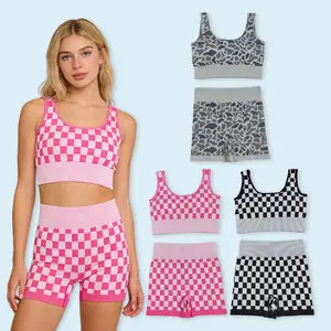 Adult women pink checkered outfit Sleeve Adult women pink checkered outfit Sleeve