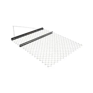 Tractor Plow 4 x 5 Feet Chain Plow Lawn Rake ATV UTV Tractor Attachment