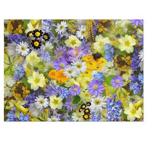 Field of Flowers, Puzzle, Multiple Sizes, 30, 110, 252, 500 or 1000 Pieces