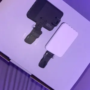 Product Review of 1 Set Portable Front & Back Phone Clip Selfie Fill Light, 2200mAh Rechargeable & 7 Lighting Mode Clip-on LED Selfie Light For Smartphone, Tablet, Laptop #TOP PICKS from S**y Q**n A**👄