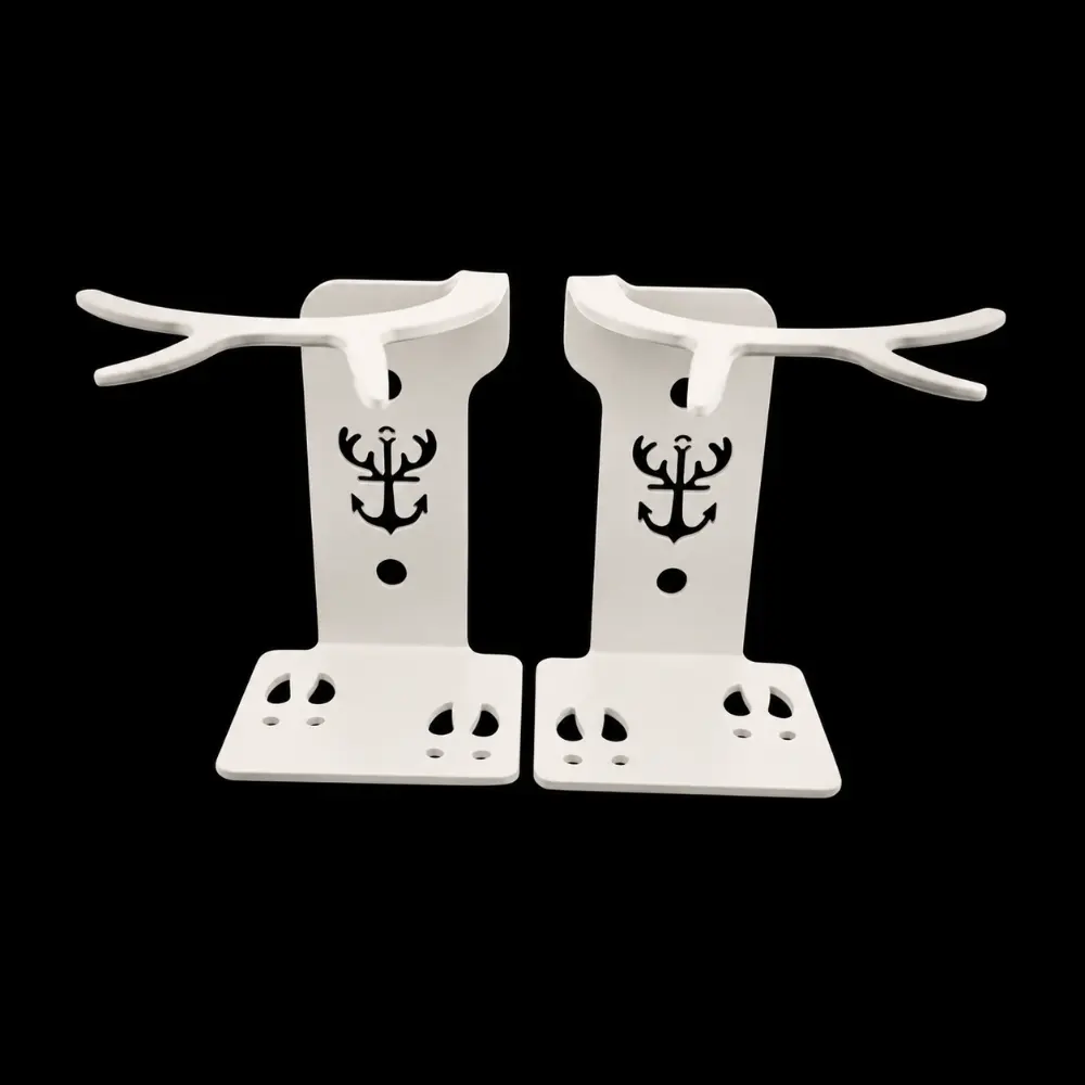 Shed Antler Anchor Set - Original Size (WHITE OUT EDITION)