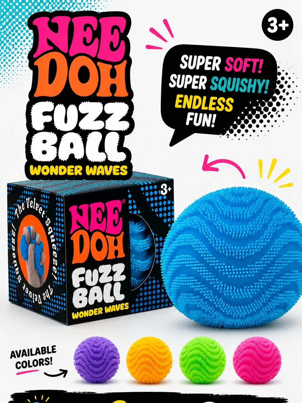 Fuzz Ball Velvet Squeeze