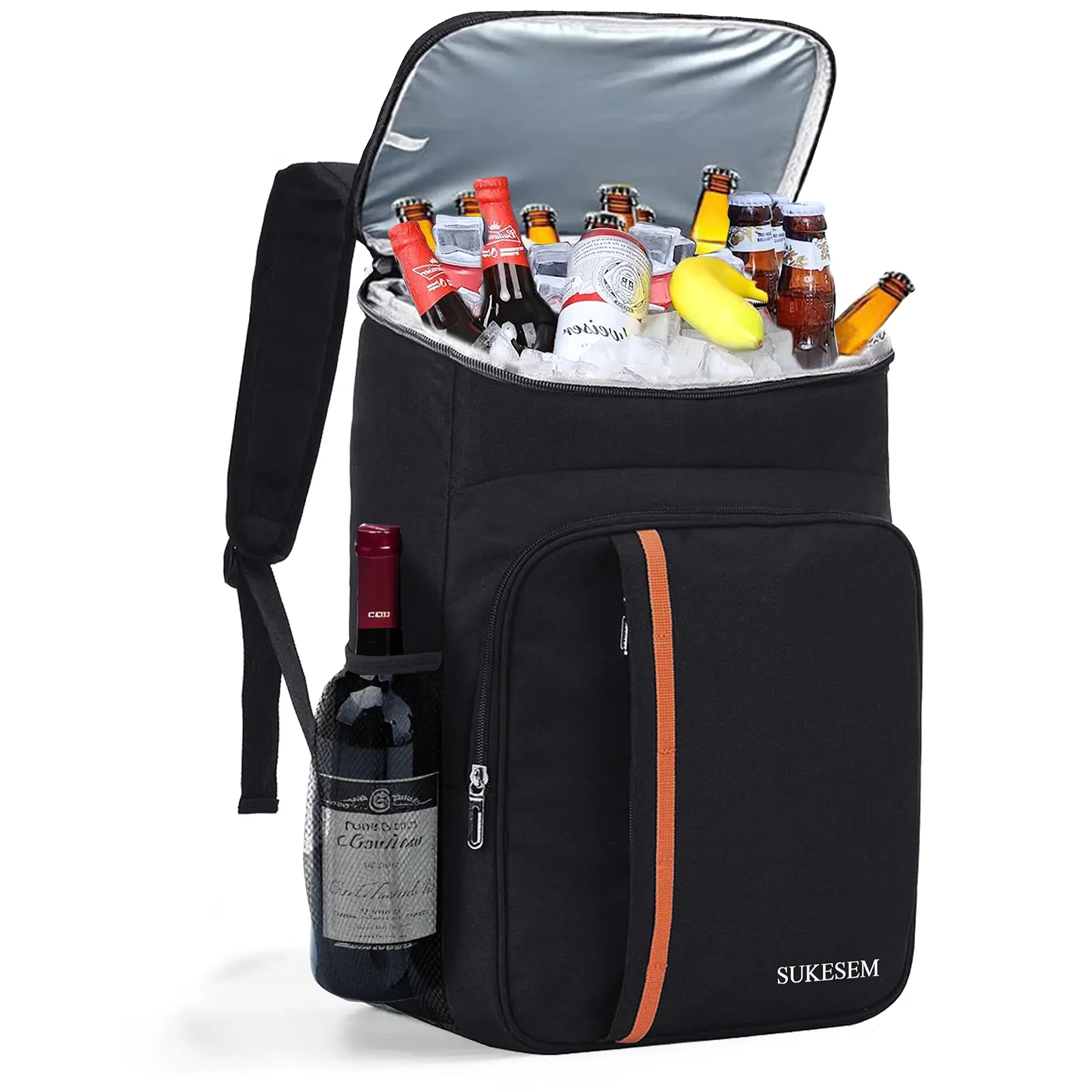 Tanlook Insulated Cooler Backpack, Large Capacity Thermal Seal Outdoor Gear, Lightweight, Waterproof & Leakproof Food Storage for Picnic Trips & Camping, Insulated Pack