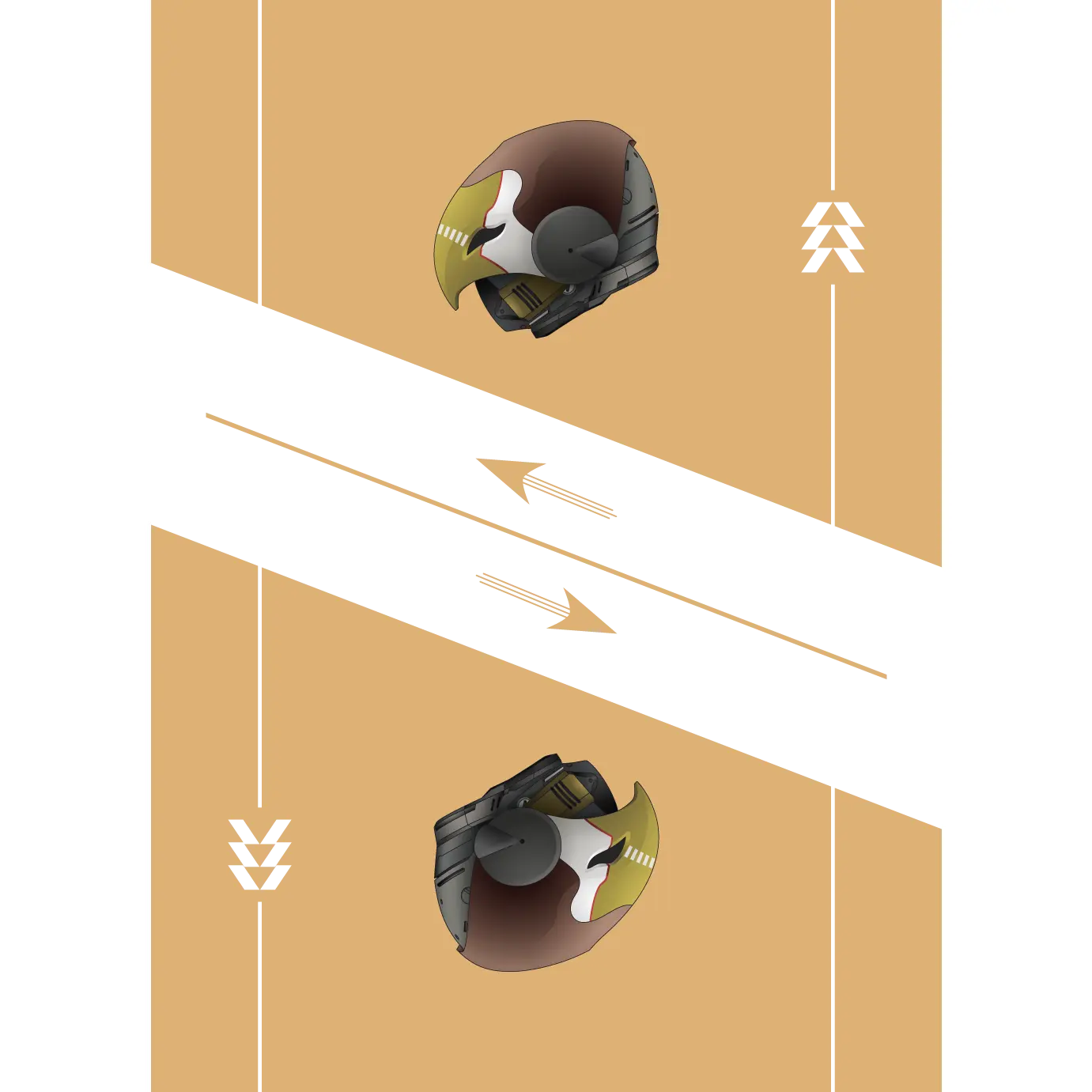 Hunter Postercard - Celestial Nighthawk